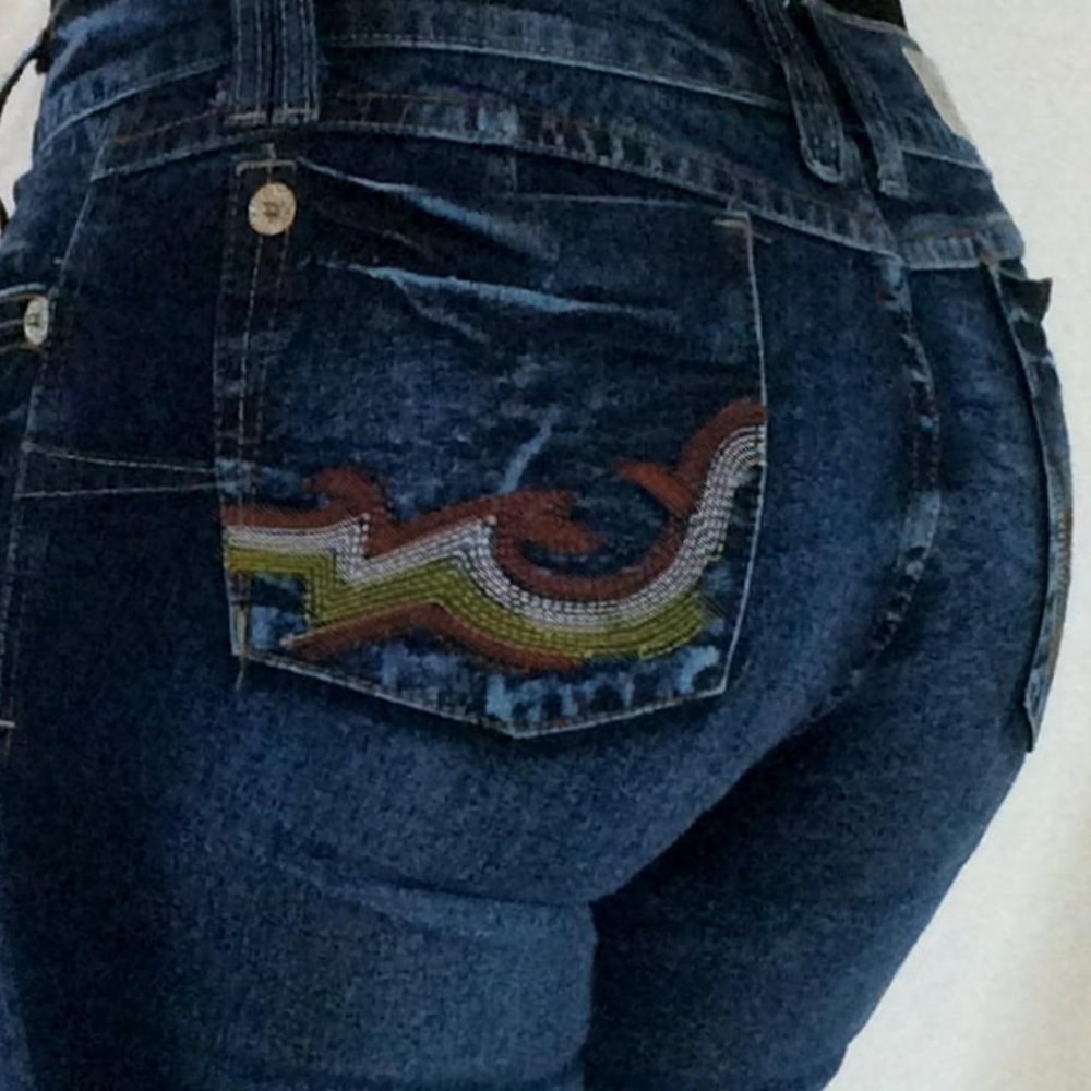 Embroidered Jeans Size 5